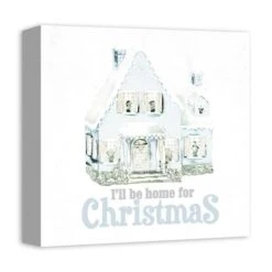 Home For Christmas Canvas Wall Art 8 Home For Christmas Canvas Wall Art -Northlight Decor Store D518640S 2