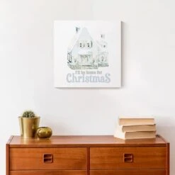 Home For Christmas Canvas Wall Art 10 Home For Christmas Canvas Wall Art -Northlight Decor Store D518640S 4