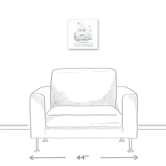 Home For Christmas Canvas Wall Art 6 Home For Christmas Canvas Wall Art - Image 6