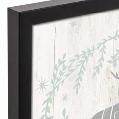 Noel Deer 11x14 Black Framed Canvas -Northlight Decor Store D518646S 3