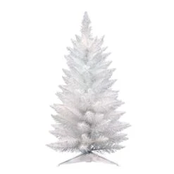 2.5ft. Unlit Sparkle White Spruce Artificial Christmas Tree