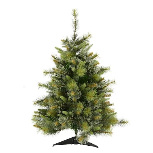 3ft. Unlit Cashmere Pine Artificial Christmas Tree 2 3ft. Unlit Cashmere Pine Artificial Christmas Tree - Image 2