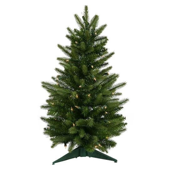 2ft. Pre-Lit Fraser Fir Artificial Christmas Tree, Clear Dura-Lit® Lights 1 2ft. Pre-Lit Fraser Fir Artificial Christmas Tree, Clear Dura-Lit® Lights