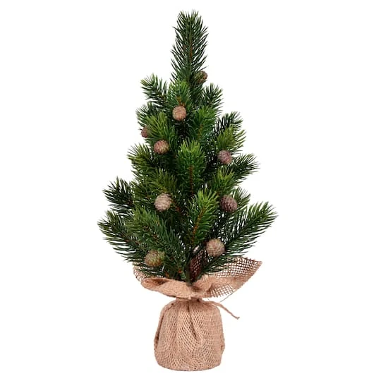 15" Unlit Spruce Sapling Artificial Christmas Tree Set 1 15" Unlit Spruce Sapling Artificial Christmas Tree Set