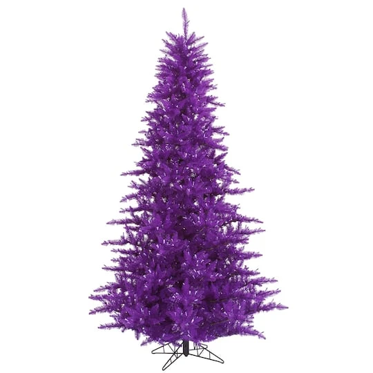 3ft. Unlit Purple Fir Artificial Christmas Tree 2 3ft. Unlit Purple Fir Artificial Christmas Tree - Image 2