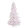 3ft. Pre-Lit White Fir Artificial Christmas Tree, Warm White LED Lights