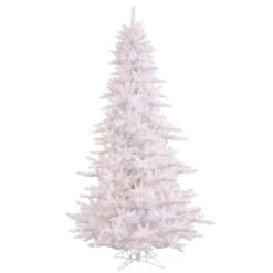 3ft. Pre-Lit White Fir Artificial Christmas Tree, Warm White LED Lights