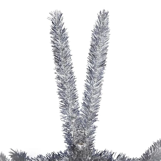3ft. Unlit Silver Vintage Aluminum Artificial Christmas Tree 4 3ft. Unlit Silver Vintage Aluminum Artificial Christmas Tree - Image 4