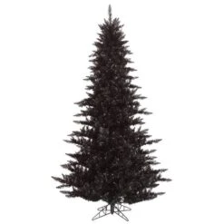 3ft. Unlit Black Fir Artificial Christmas Tree
