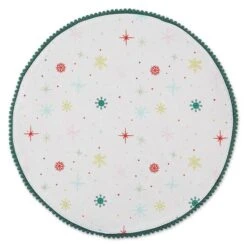 DII® Be Merry & Bright Embellished Placemats, 6ct. -Northlight Decor Store D540022S 3