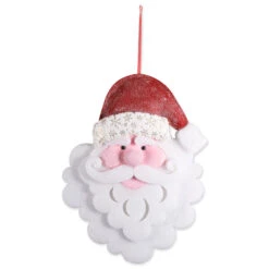 DII® Hanging Foam Santa With Red Hat