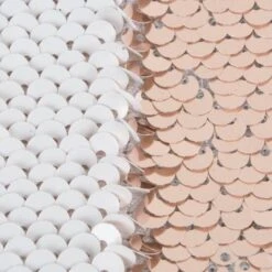 DII® Cream Sequin Velvet Holiday Stocking Set -Northlight Decor Store D540059S 3