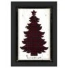 Timeless Frames® Merry & Bright Plaid Christmas Tree Framed Wall Décor