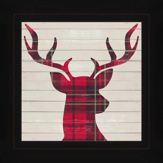 Timeless Frames® Plaid Christmas I Framed Wall Décor 2 Timeless Frames® Plaid Christmas I Framed Wall Décor - Image 2