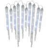 Crystal Icicles With LED Lights Decoration