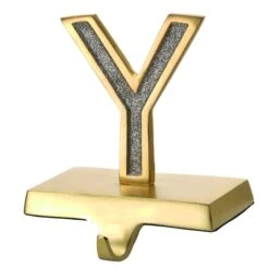 5" Silver Sparkle JOY Stocking Holders, 3ct. -Northlight Decor Store D619830S 16