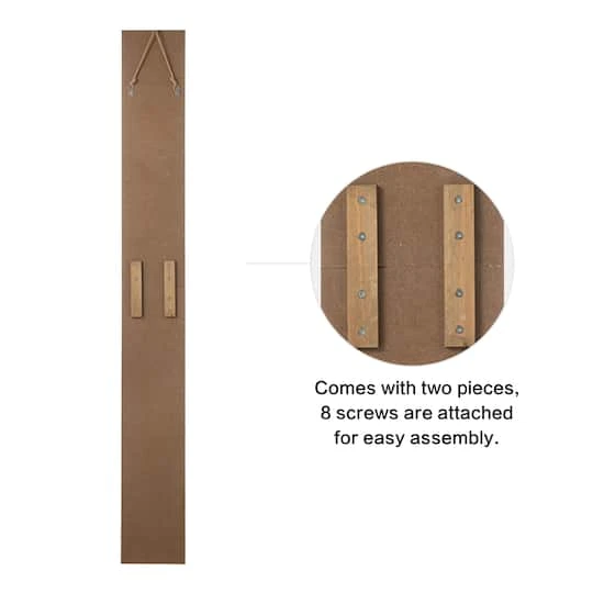 Glitzhome® 60'' PEACE Nativity Wooden Porch Sign 8 Glitzhome® 60'' PEACE Nativity Wooden Porch Sign - Image 8