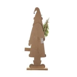 Glitzhome® 36'' Lighted Wooden Santa Porch Décor -Northlight Decor Store D652322S 8