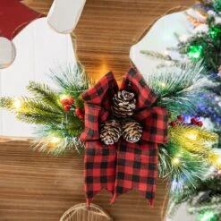 Glitzhome® 36'' Chunky Wood Reindeer Porch Décor -Northlight Decor Store D652324S 6