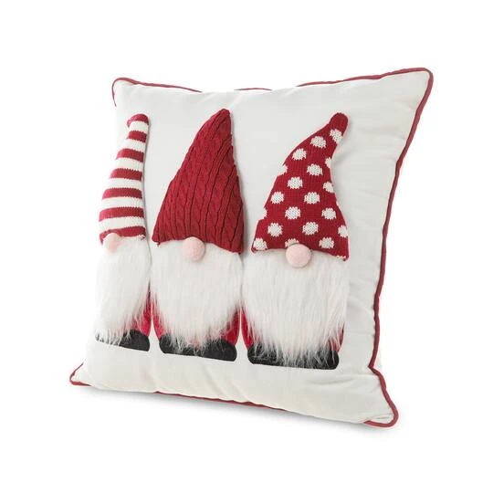 Glitzhome® 3D Heavy Knitted Gnome Pillow 5 Glitzhome® 3D Heavy Knitted Gnome Pillow - Image 5