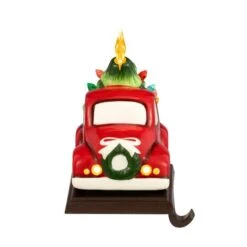 Red Truck Illuminated Stocking Hanger -Northlight Decor Store D657833S 2
