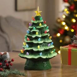 12" Green Nostalgic Christmas Tree -Northlight Decor Store D657842S 2