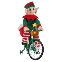 11.5" Elf Cycler -Northlight Decor Store D657869S 2