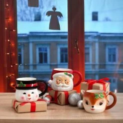 16oz. Santa Mug -Northlight Decor Store D657890S 3