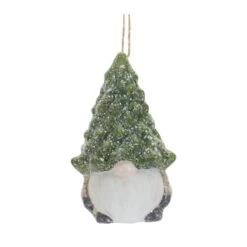 Melrose 6ct. 3.25" Gnome With Tree Hat Ornaments -Northlight Decor Store D660815S 3