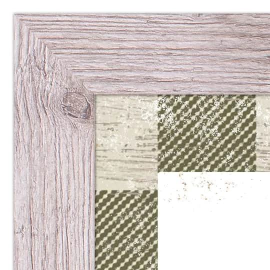 Green Buffalo Check Holiday Phrases Print In Western White Frame 4 Green Buffalo Check Holiday Phrases Print In Western White Frame - Image 4