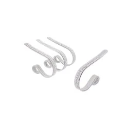 Original MantleClip® Holly Whitewash Stocking Holders, 4ct.