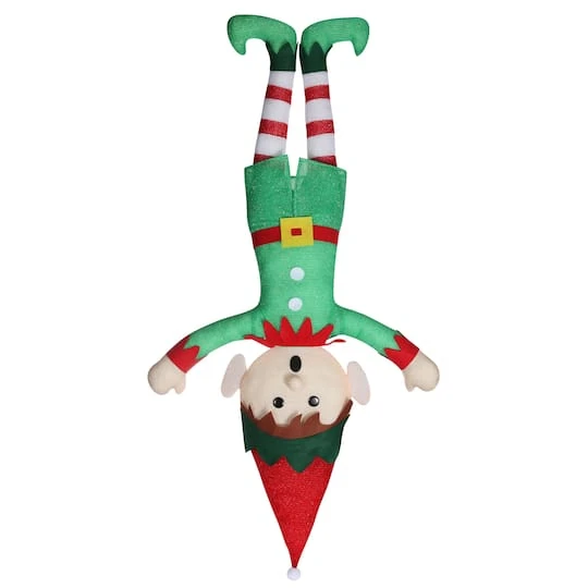 Haute Decor 4.5ft. Inept Boy Elf Tangled Mess 1 Haute Decor 4.5ft. Inept Boy Elf Tangled Mess