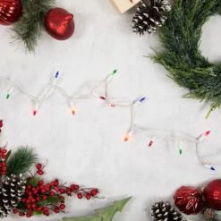 Northlight 50ct. Mini Christmas String Lights With White Wire Multicolor 14 Northlight 50ct. Mini Christmas String Lights With White Wire Multicolor -Northlight Decor Store D676202S 12