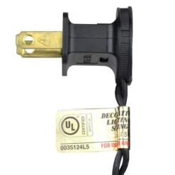 Northlight 50ct. Mini Christmas String Lights With Black Wire Orange -Northlight Decor Store D676204S 2