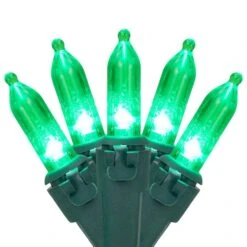 Northlight 50ct. LED Mini Christmas String Lights With Green Wire