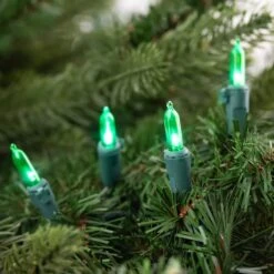 Northlight 50ct. LED Mini Christmas String Lights With Green Wire -Northlight Decor Store D676217S 2