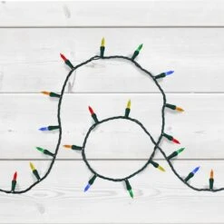 Northlight 200ct. Multi-Color LED Mini Christmas Lights Set With Green Wire -Northlight Decor Store D676220S 2