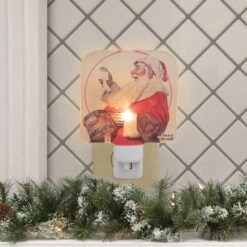 Northlight 6" Norman Rockwell 'A Drum For Tommy' Glass Christmas Night Light 6 Northlight 6" Norman Rockwell 'A Drum For Tommy' Glass Christmas Night Light -Northlight Decor Store D676228S 2