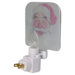 Northlight 6" Norman Rockwell 'Santa Claus' Glass Christmas Night Light 7 Northlight 6" Norman Rockwell 'Santa Claus' Glass Christmas Night Light -Northlight Decor Store D676230S 3