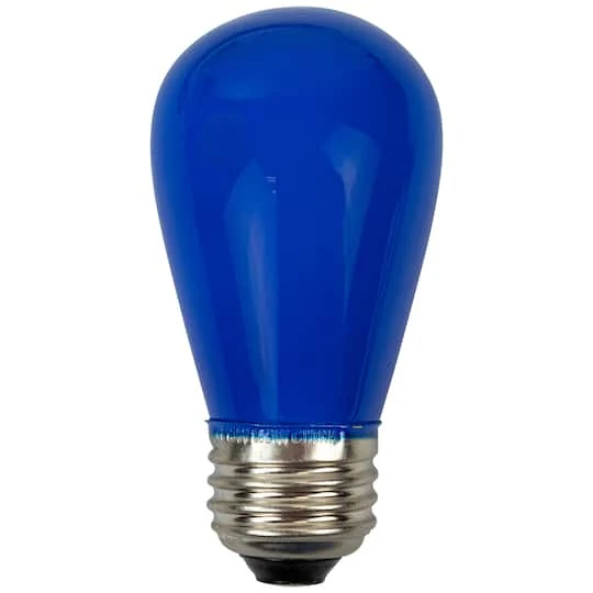 Northlight Opaque LED S14 Replacement Bulbs, 25ct. Blue 6 Northlight Opaque LED S14 Replacement Bulbs, 25ct. Blue - Image 6
