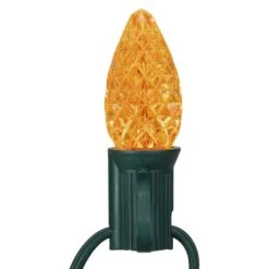 Northlight Multicolor Faceted C7 LED Replacement Christmas Bulbs, 25ct. 10 Northlight Multicolor Faceted C7 LED Replacement Christmas Bulbs, 25ct. -Northlight Decor Store D676237S 3