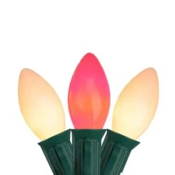 Northlight 25ct. Opaque Red & White LED C9 Christmas String Lights