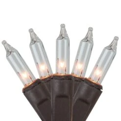 Northlight Pre-Lit Mini Clear Christmas Lights Net-Style Tree Trunk Wrap -Northlight Decor Store D676266S 2