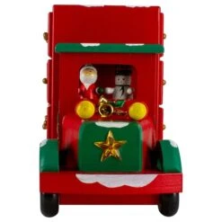 Northlight 14" Red Children Advent Calendar Storage Truck Christmas Décor -Northlight Decor Store D676277S 2