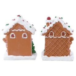 Northlight Gingerbread Houses With Gingerbread Boy & Girl Christmas Decoration Set 15 Northlight Gingerbread Houses With Gingerbread Boy & Girl Christmas Decoration Set -Northlight Decor Store D676301S 16