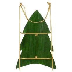Northlight 18.25'' Green Wooden Believe Christmas Snow Sled Decoration 17 Northlight 18.25'' Green Wooden Believe Christmas Snow Sled Decoration -Northlight Decor Store D676319S 14