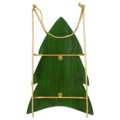 Northlight 18.25'' Green Wooden Believe Christmas Snow Sled Decoration 13 Northlight 18.25'' Green Wooden Believe Christmas Snow Sled Decoration -Northlight Decor Store D676319S 3