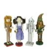 Northlight Decorative Wizard Of Oz Wooden Christmas Nutcrackers Set