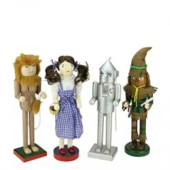 Northlight Decorative Wizard Of Oz Wooden Christmas Nutcrackers Set